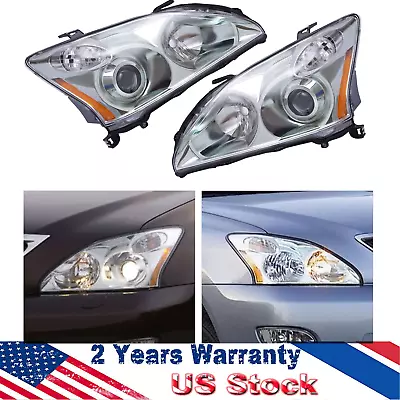 For 2004-2009 Lexus RX330 RX350 RX400h HID+Halogen Headlights Assembly 1 Pair • $185