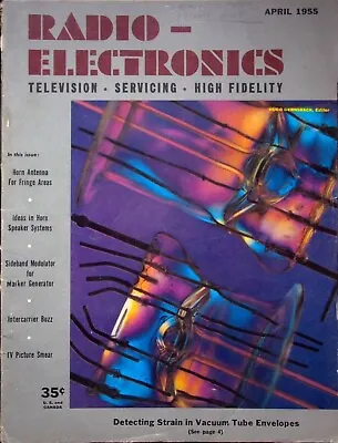 $7.28 • Buy Detecting Strain Vacuum Tube - Radio Electronics  Magazine, April 1955