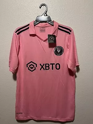 Inter Miami Jersey Set Shirt With Shorts Set Pink For Men Size M - Messi#10 • $45
