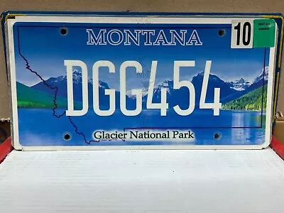 Glacier National Park Montana License Plate • $4