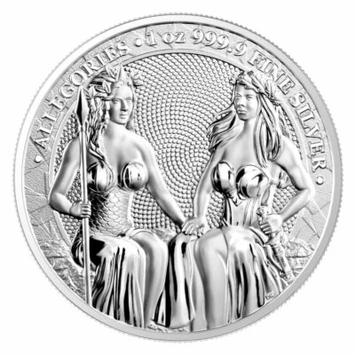 $40.76 • Buy 2021 Germania Mint Allegories Germania & Austria 1 Oz Silver Medal BU 