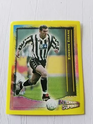 Zinedine Zidane Juventus Panini 2000 International Superstars Unused Sticker • £5.95