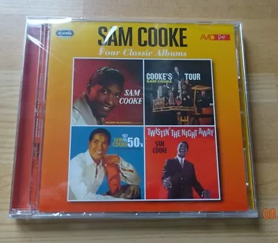 Sam Cooke--four Classic Albums-double Cd--49 Tracks-sealed--new • £5