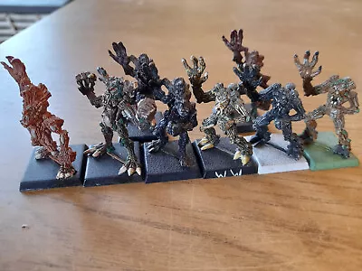 Warhammer Fantasy (The Old World) Wood Elves 8x Original Metal Dryads • £20