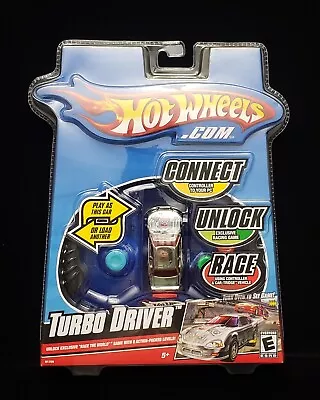 Hot Wheels Turbo Driver Video Game: Includes Software CD-R Controller & Vehicle • $15