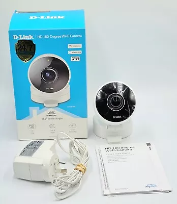 D-Link DCS-8100LH HD 180 Degree Wi-Fi Camera -cgl3030 • $60