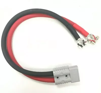 Anderson SB175 Copper Battery Cable Assembly 4 Gauge AWG To Lug Terminal Clamp • $146.86