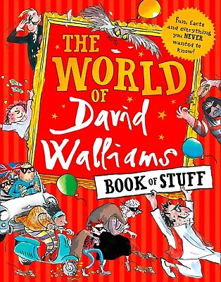 David Walliams The World Of David Walliams Book Of Stuff Paperback NEW • £7.30