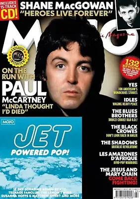 PAUL MCCARTNEY - Mojo UK Magazine - March 2024 - FREE CD • $19.99