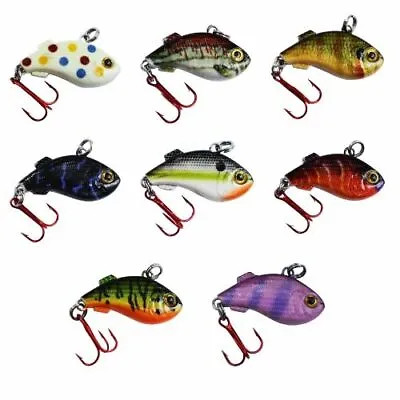 Kenders K-Rip Mini Vibe Bait Jig Hard Plastic Ice Fishing Lure • $6.49