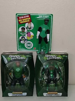 Movie Masters Kilowog  Green Lantern Sdcc Green Man John Stewart Set X 3 New • $46.30