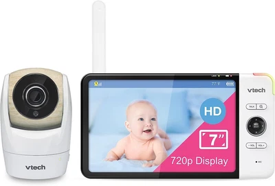 VTech VM919HD Video Baby Monitor 7  720p HD Display 360° Pan & Tilt 110°...  • £183.99