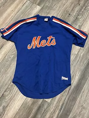 Vintage Rawlings New York Mets Pro Cut Jersey Men’s Size 44 USA Mint 80’s • $120