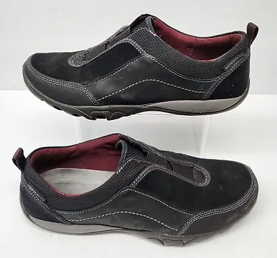 MERRELL Mimosa Cheer Womens Sz 10 Black Low Top Slip On Performance Shoes J48586 • $29.95