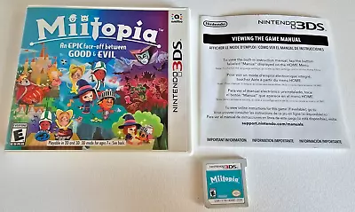 Miitopia (Nintendo 3DS 2017) - CIB - Tested/Works! • $20