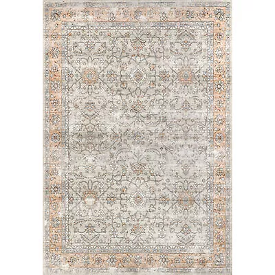 NuLOOM Marlena Vintage Peach Indoor Machine Washable Area Rug • $180.94