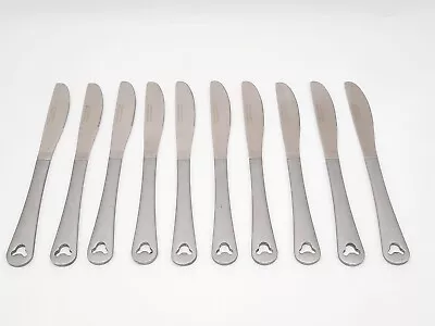 Lot Of 10 Disney MICKEY MOUSE Butter Knife Stainless Pierced Silverware Flatware • $49.98