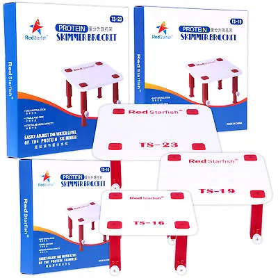 Red Starfish Protein Skimmer Stand Adjustable Platform Clear Acrylic Marine • £17.95