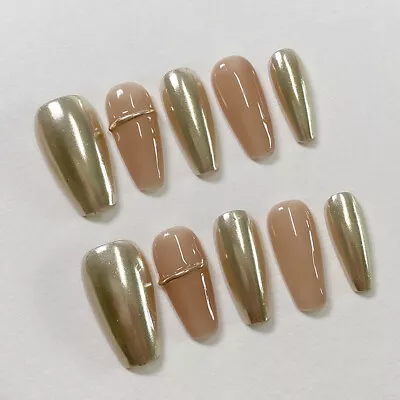 High-quality Waterproof Nail Stickers Gray And Gold Nail Accessories For • £7.20