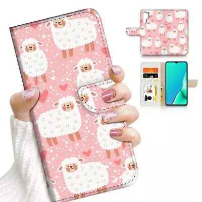 ( For Huawei P30 Pro ) Wallet Flip Case Cover PB24181 Sheep • $12.99