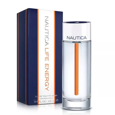 LIFE ENERGY * Nautica 3.4 Oz / 100 Ml Eau De Toilette Men Cologne Spray • $39.99