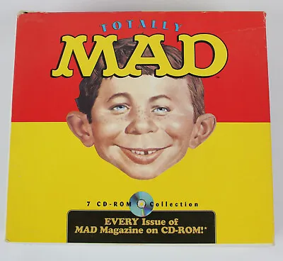 Totally Mad Magazine 7 CD-ROM Collection - Every Issue From 1952 To 1998 Box SET • £20.11