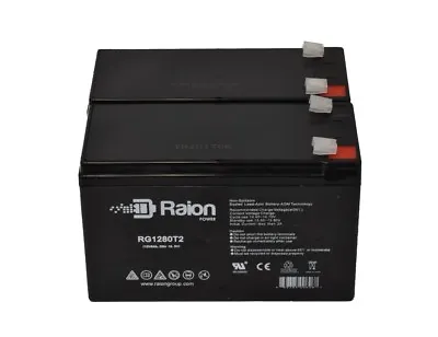 $42.99 • Buy 12V 8Ah SLA Replacement Battery For APC BACK-UPS XS1500/RBC109   2pack