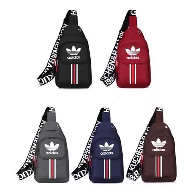 Adidas Custom Crossbody Sling Chest Travel Bag • $34.99