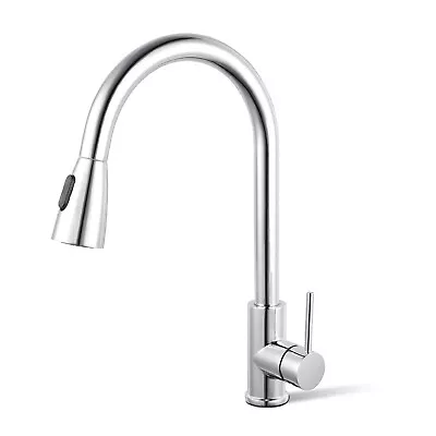 ACA Chrome Pull Out Kitchen Mixer Tap Laundry Sink Swivel Spout Faucet WELS • $73.90