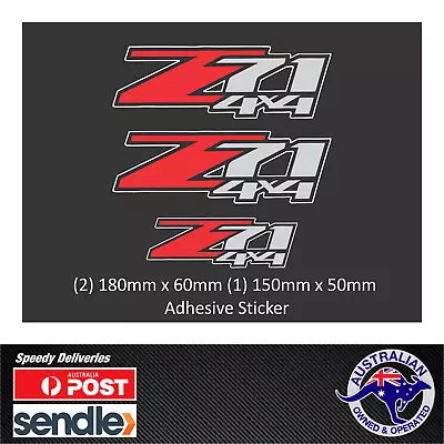 Colorado Z71 Holden 4x4 Decal Sticker Set • $33.15