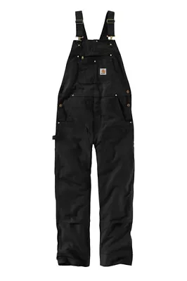 Carhartt R01 Unlined Overalls Brown Or Black Quality Brand New With Tags Cotton • $113