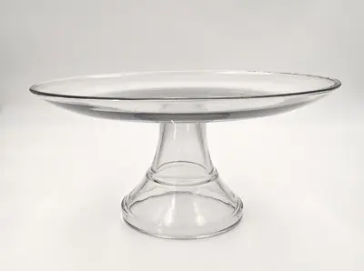 Vintage Pedestal Glass Cake Stand • $15