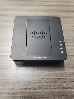 Cisco Small Business SPA122 2 Port VoIP IP SIP Analog Adapter Router UNIT ONLY • $29.99