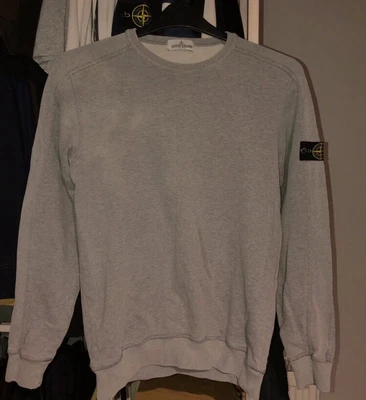 £50 • Buy Grey Stone Island Jumper Age 14