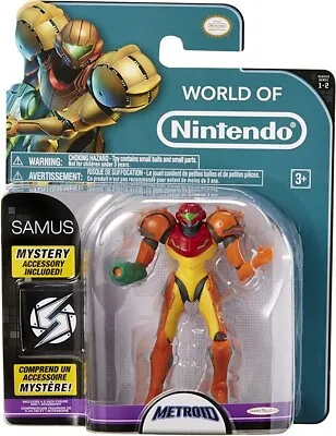 World Of Nintendo Metroid Series 1-2 Samus Action Figure • $50