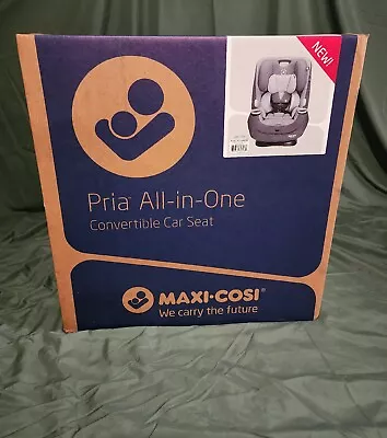 NEW Maxi-Cosi Pria All-In-One Convertible Car Seat Silver Charm 4-100 Pounds • $249.99