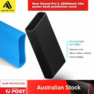 $3.59 • Buy Xiaomi Power Bank 3 Pro 20000mAh 2-Way USB-C 45W Rubber Cover,choice Of Colours 