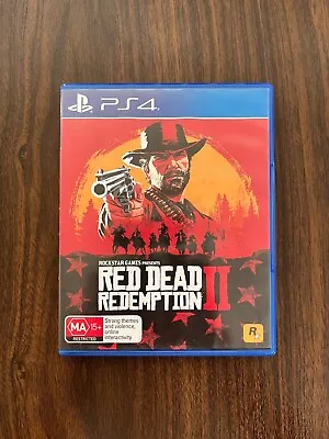 Red Dead Redemption 2 PS4 Game Complete With Map Like New • $25