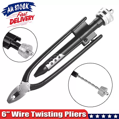 6  Aircraft Safety Wire Twist Pliers Locking Stainless Steel Fuse Twisting Tools • $18.19