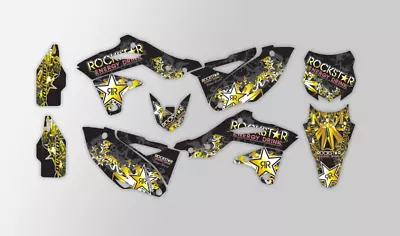 $99.99 • Buy 2008 - 2019 Kawasaki Klx 250 Klx250 Motocross Graphics Kit Rockstar: Gold Decals