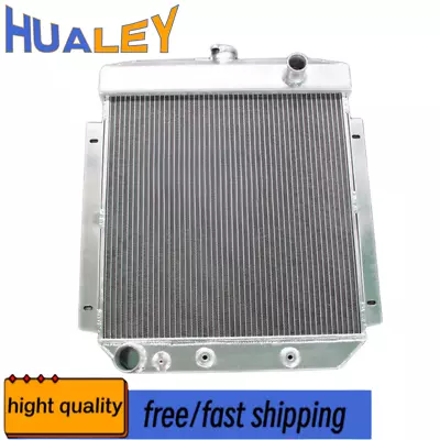 3Row Aluminum Radiator Fit 1954 1955 1956 Ford Country Fairlane Wagon Mainline • $167