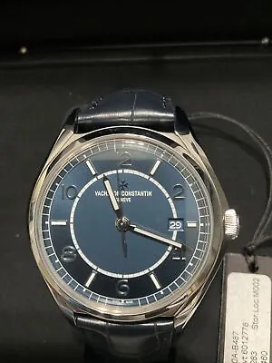 $12949 • Buy Vacheron Constantin 4600E Fifty Six 56 Blue Dial W/ Box And Papers