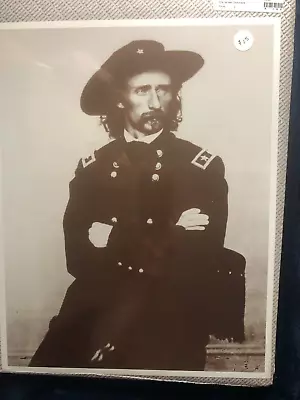 11 X 14 Glossy Photo George Armstrong Custer - American Heritage Galleries Photo • $4