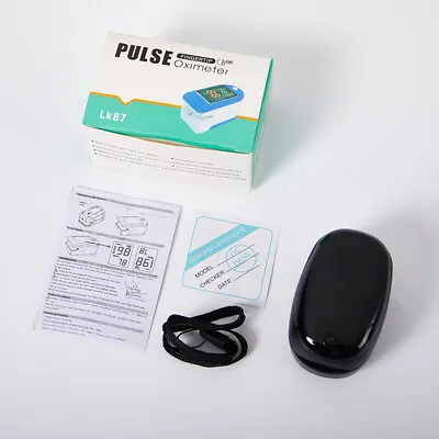 Finger Pulse Oximeter Blood Oxygen Heart Rate Monitor PR Saturation Meter NE^YE • $5.95