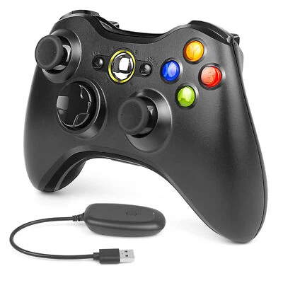 Wireless Remote Controller For Microsoft Xbox 360 Gamepad Game Console Black New • $22.99