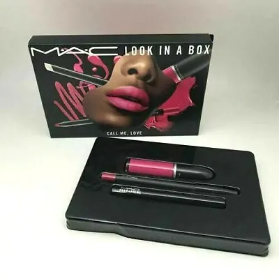 MAC Look In A Box - Call Me Love - 3 Piece Lip Set - NEW IN BOX • $50.57