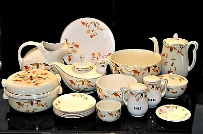 Vintage Hall Pottery  Autumn Leaf  Quality Kitchenware • $27.99