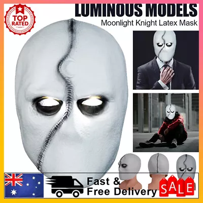 Moon Knight Costume Mask Latex Face Halloween Masquerade Party Costume Props • $19.99