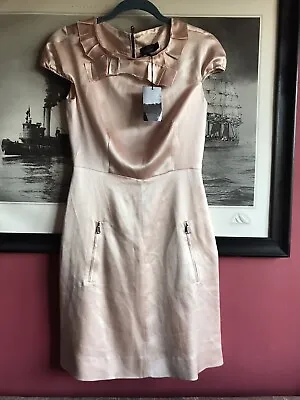 Mulberry Nude Pink Silk Dress Size 8 • £165