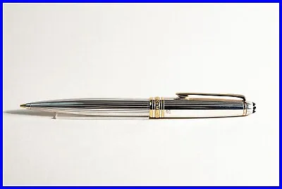 Montblanc 0.7mm Pencil Pin Striped Solitaire 925 Sterling Silver MASTERPIECE 165 • $1049